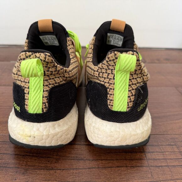Adidas Ultraboost 5.0 Size 10 Mens DNA 'Mesa Signal Green' Running Shoes GX5255 - Picture 3 of 8